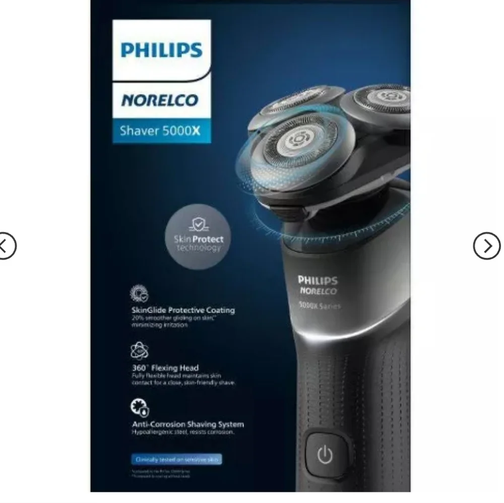 Philips Norelco Series 5000 Wet & Dry Men's Rechargeable Electric Shaver - X5000